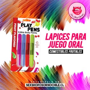 Lápices Comestibles Frutales