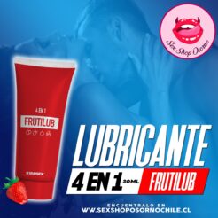 Lubricante 4 en 1 FrutiLub 30ml
