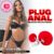 Plug Anal Metálico Cola De Conejo