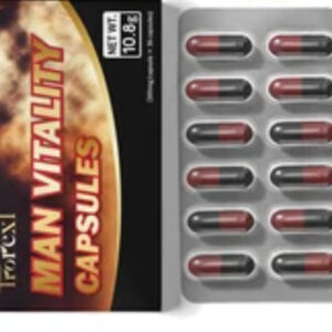 Potenciador Masculino Erección Max 36 Capsulas